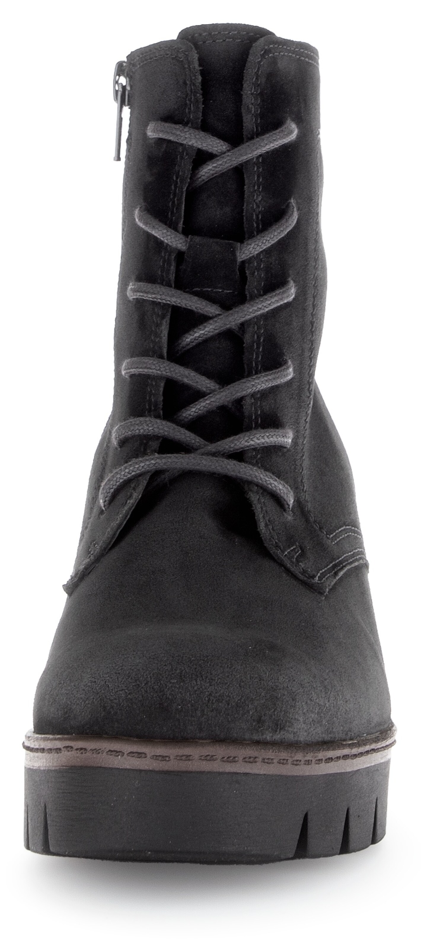 GABOR Schnürstiefelette in Schwarz