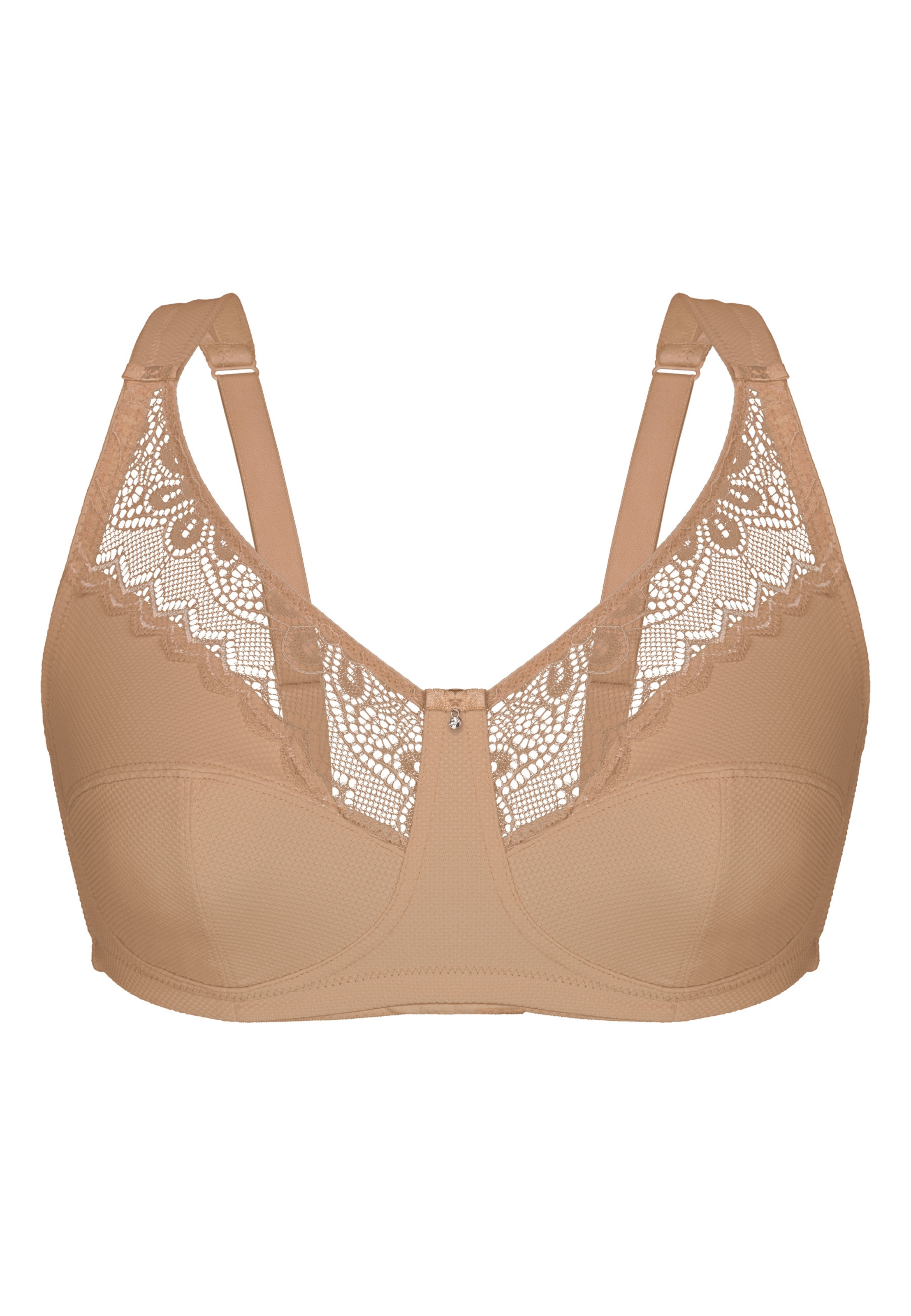 sassa Balconette BH in Bruin: voorkant