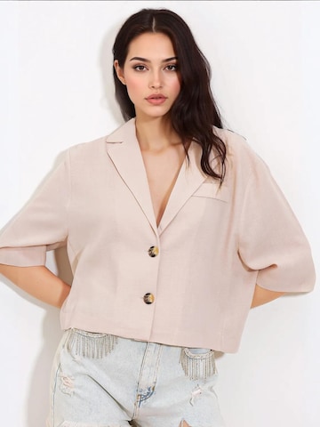 Bigdart - Blazer em rosa: frente