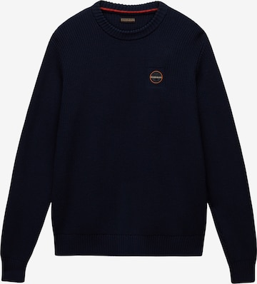 NAPAPIJRI Pullover 'D-PRADO' in Blau: Vorderseite