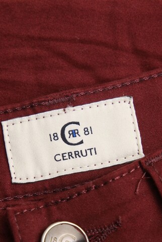 CERRUTI 1881 Chino-Hose XS in Rot