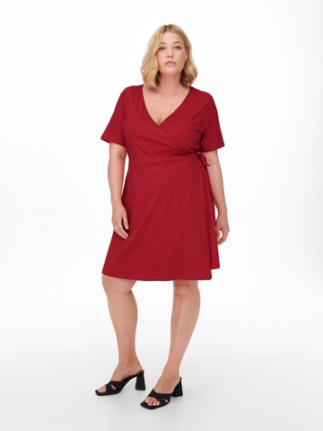 ONLY Carmakoma Kleid 'April' in Rot