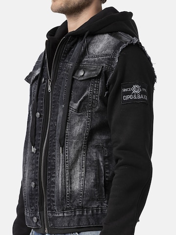 Veste mi-saison CIPO & BAXX en noir