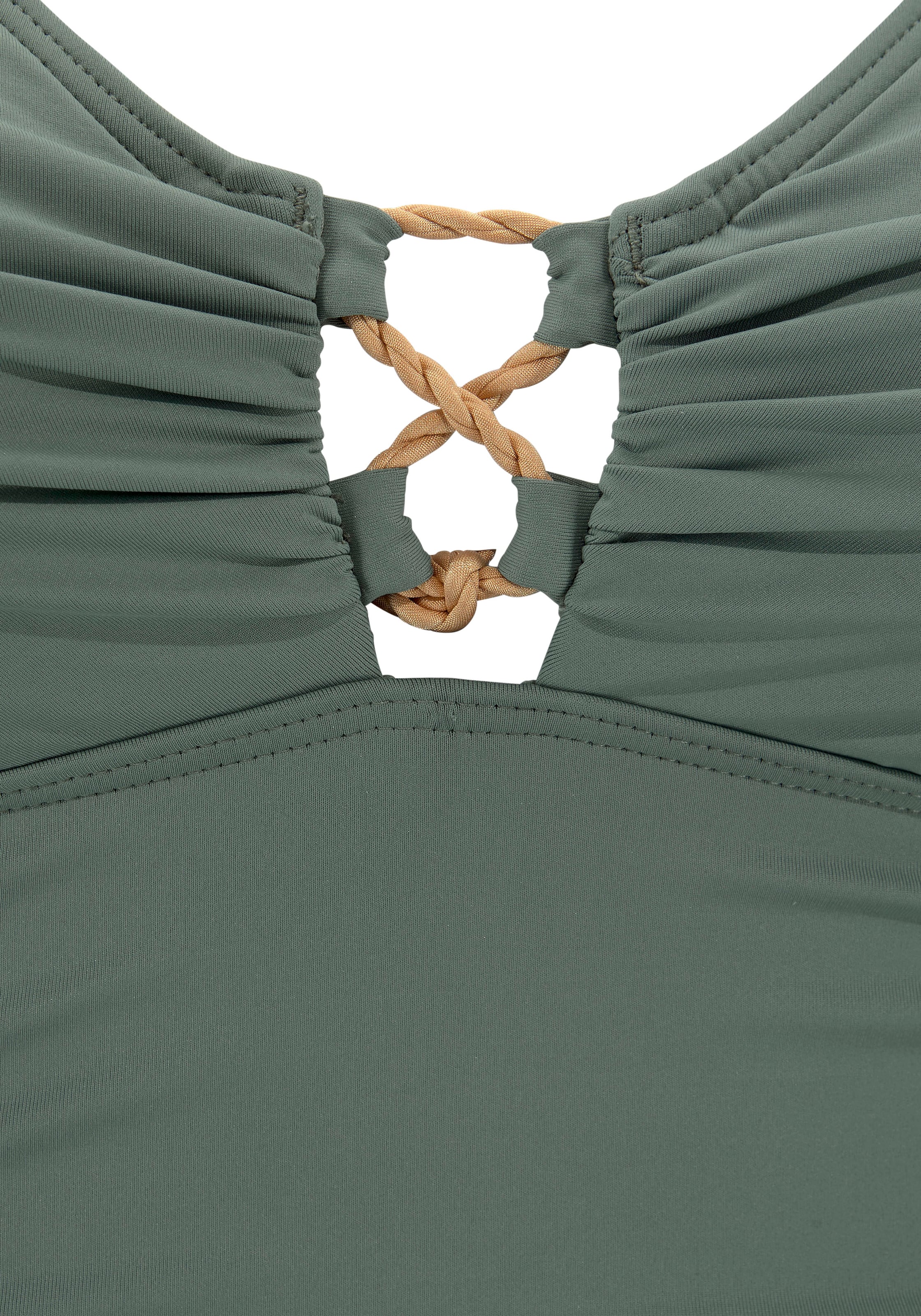 SUNSEEKER Треугольник Купальник в Зеленый