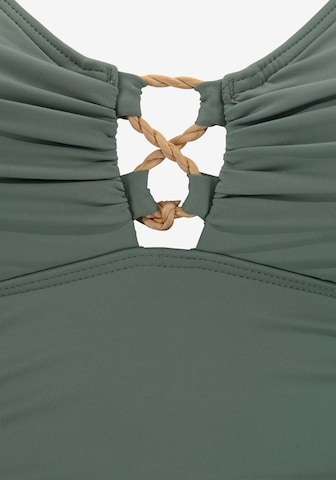 SUNSEEKER Triangle Swimsuit in Green