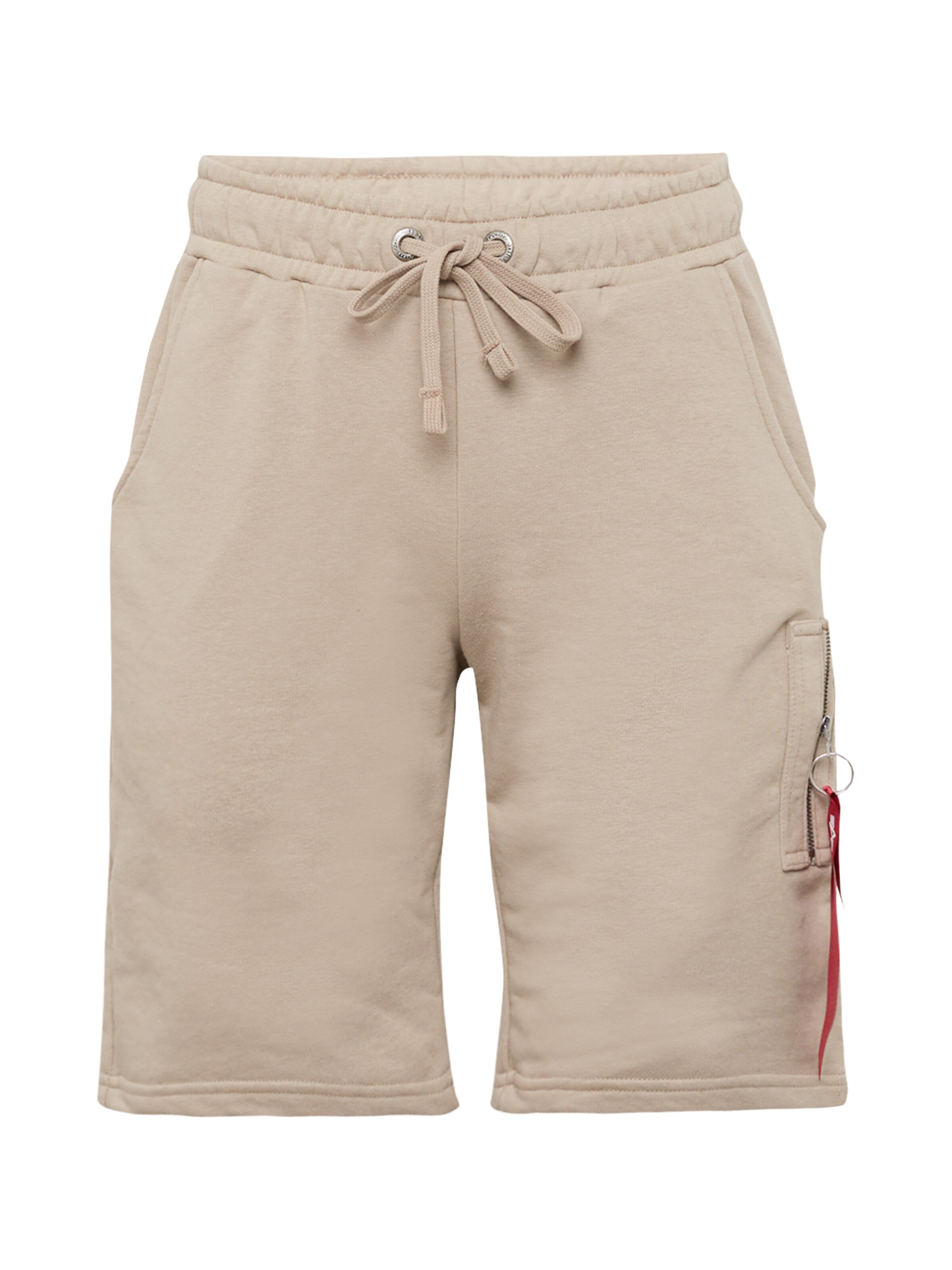 bēšs ALPHA INDUSTRIES Standarta Bikses: no priekšpuses