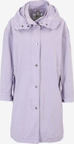 BLONDE No. 8 Between-Seasons Coat 'CAMILLE' in Purple: front
