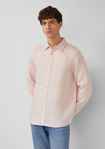 Coupe regular Chemise s.Oliver en rose : devant