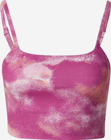 NIKEBustier Sportski grudnjak 'One' - roza boja: prednji dio