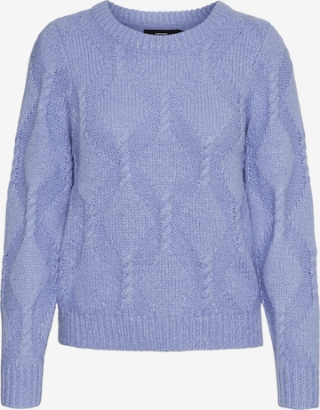 VERO MODA Sweater 'WINE' in Purple: front