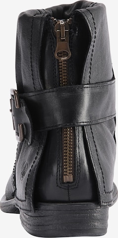 DreiMaster Vintage Ankle Boots in Schwarz