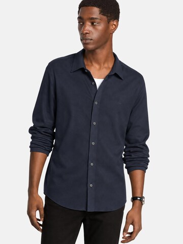 Michael Kors - Ajuste estrecho Camisa 'Camicia' en azul