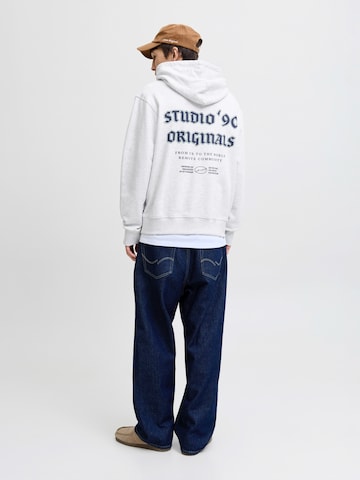 JACK & JONES Sweatshirt 'JORMEADOWS' i hvid