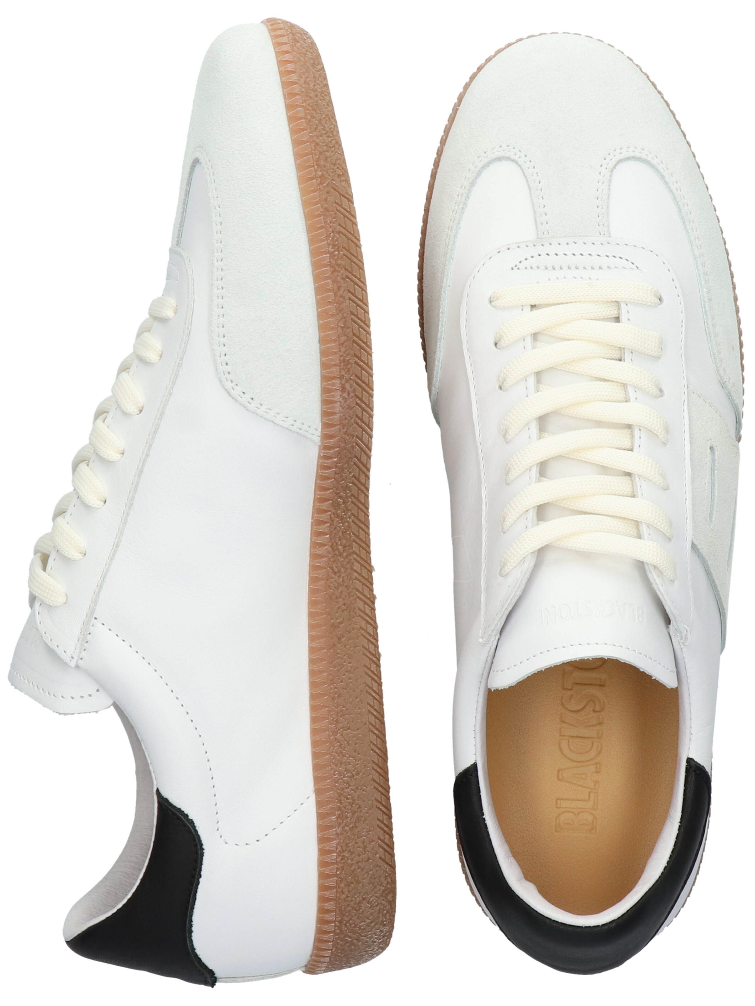 BLACKSTONE - Zapatillas deportivas bajas 'Lime Wren DG361' en blanco