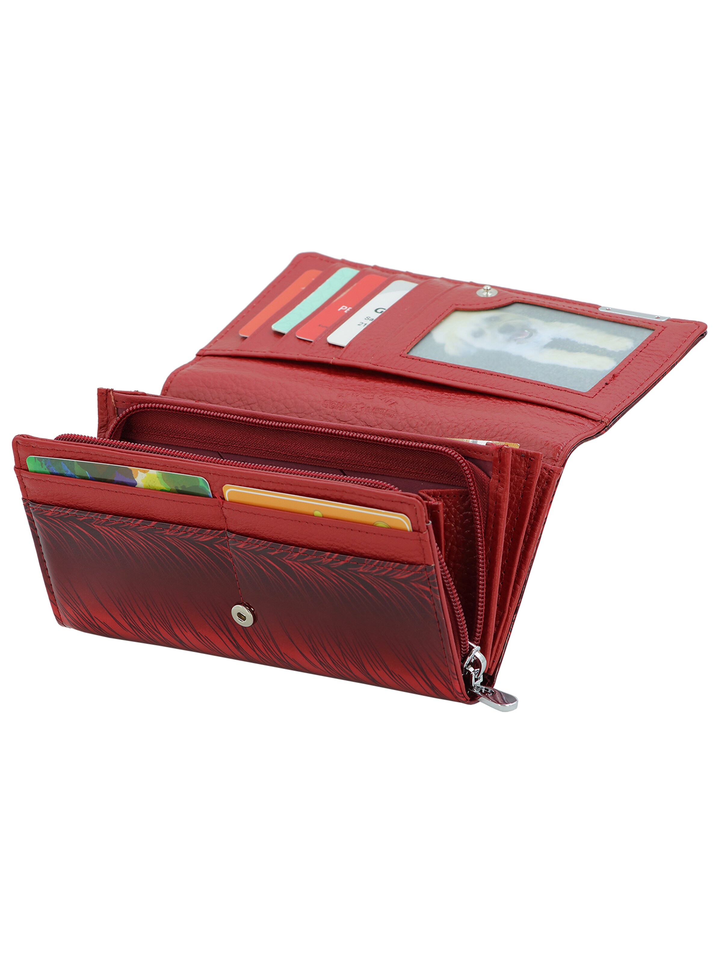 Jennifer Jones Wallet in Red