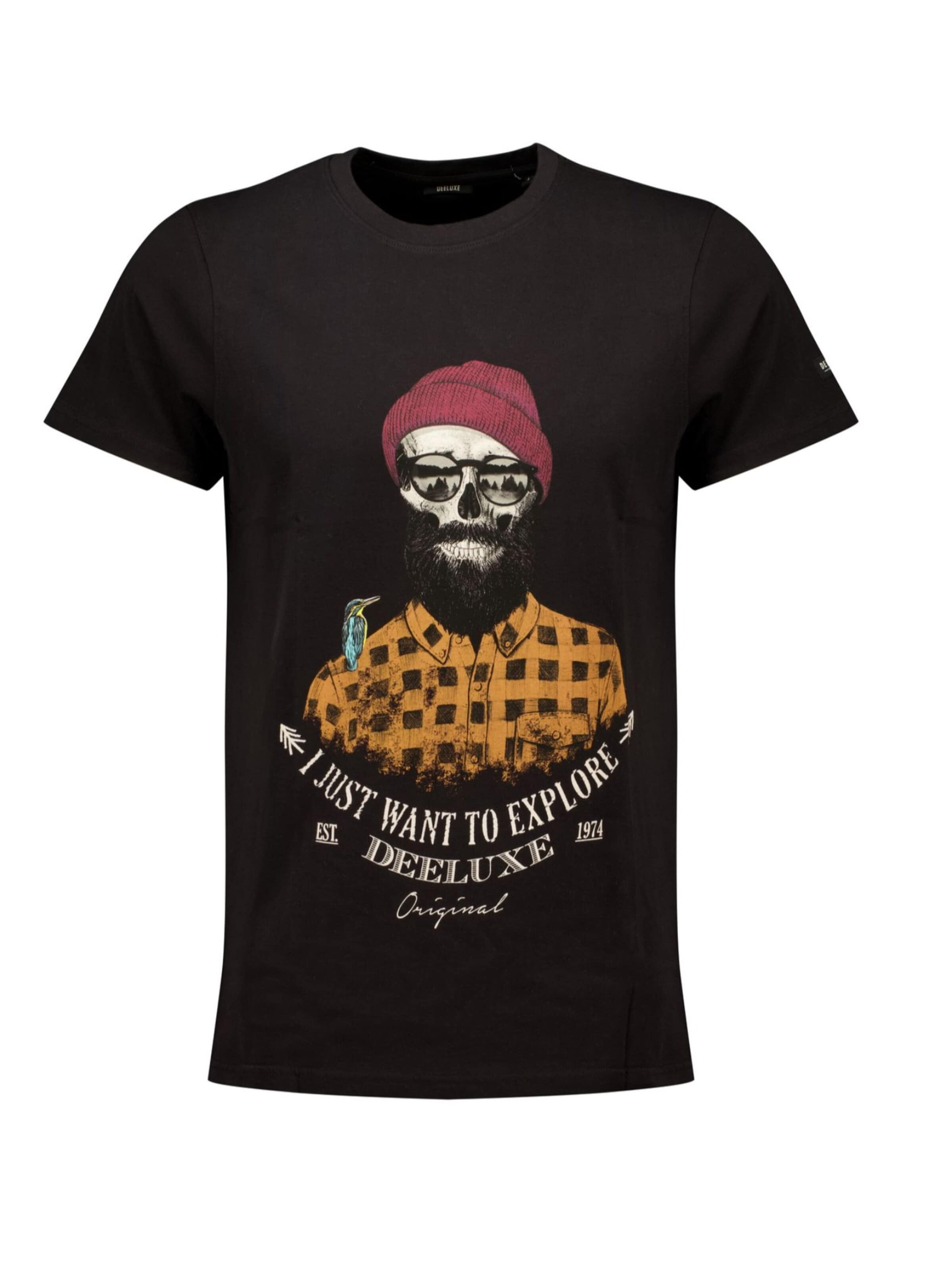 Deeluxe Shirt‌‌‌ in Schwarz: Vorderseite