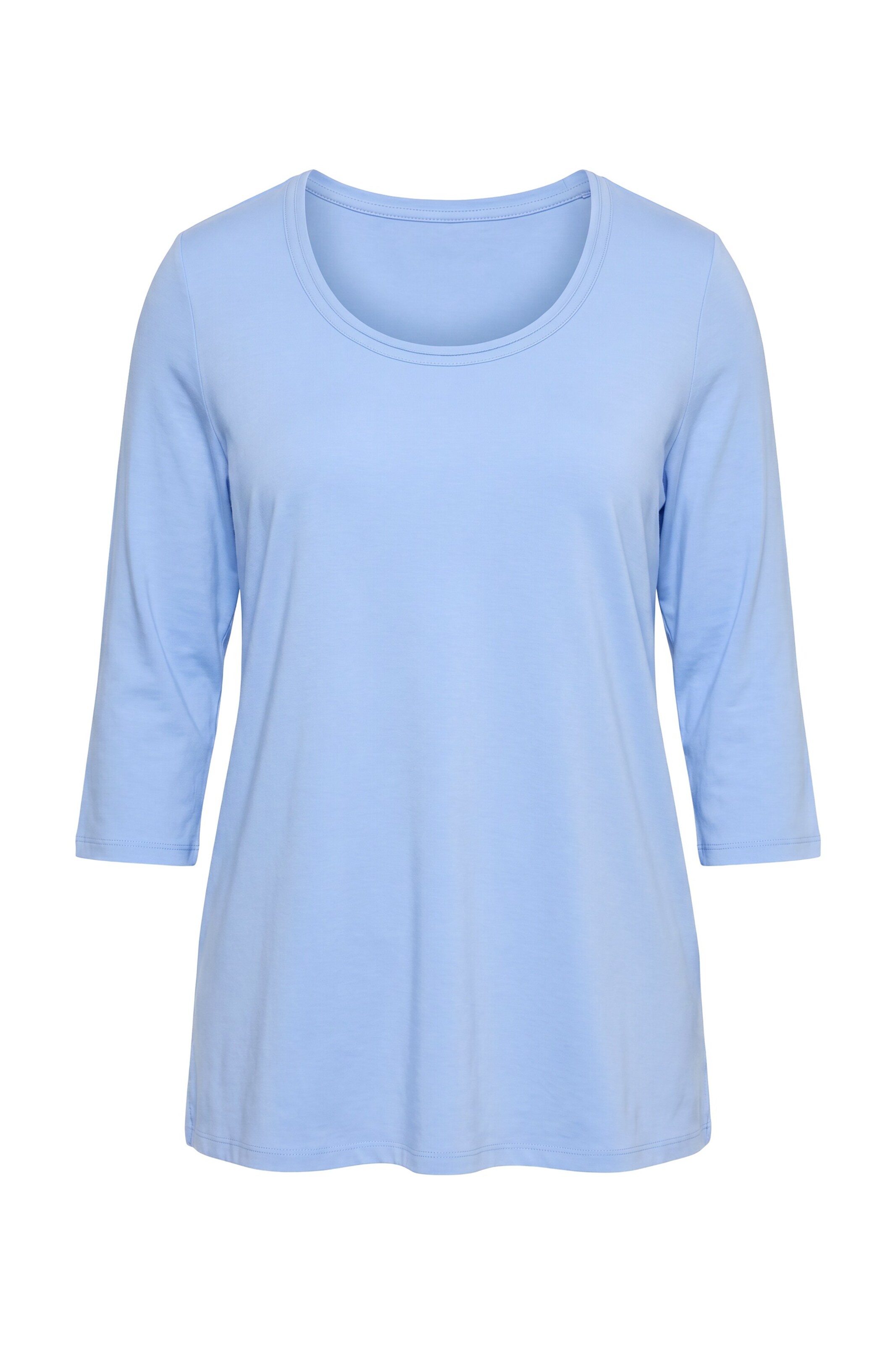 Ulla Popken Shirt in Blau: Vorderseite