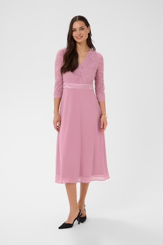 Kaffe Kleid 'Lacy' in Pink: Vorderseite