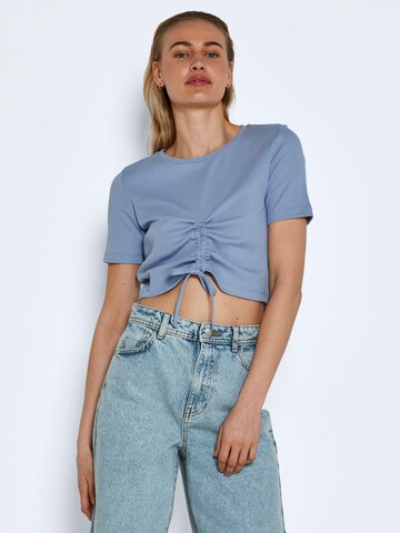 Noisy may Shirt 'Tine' in Blauw