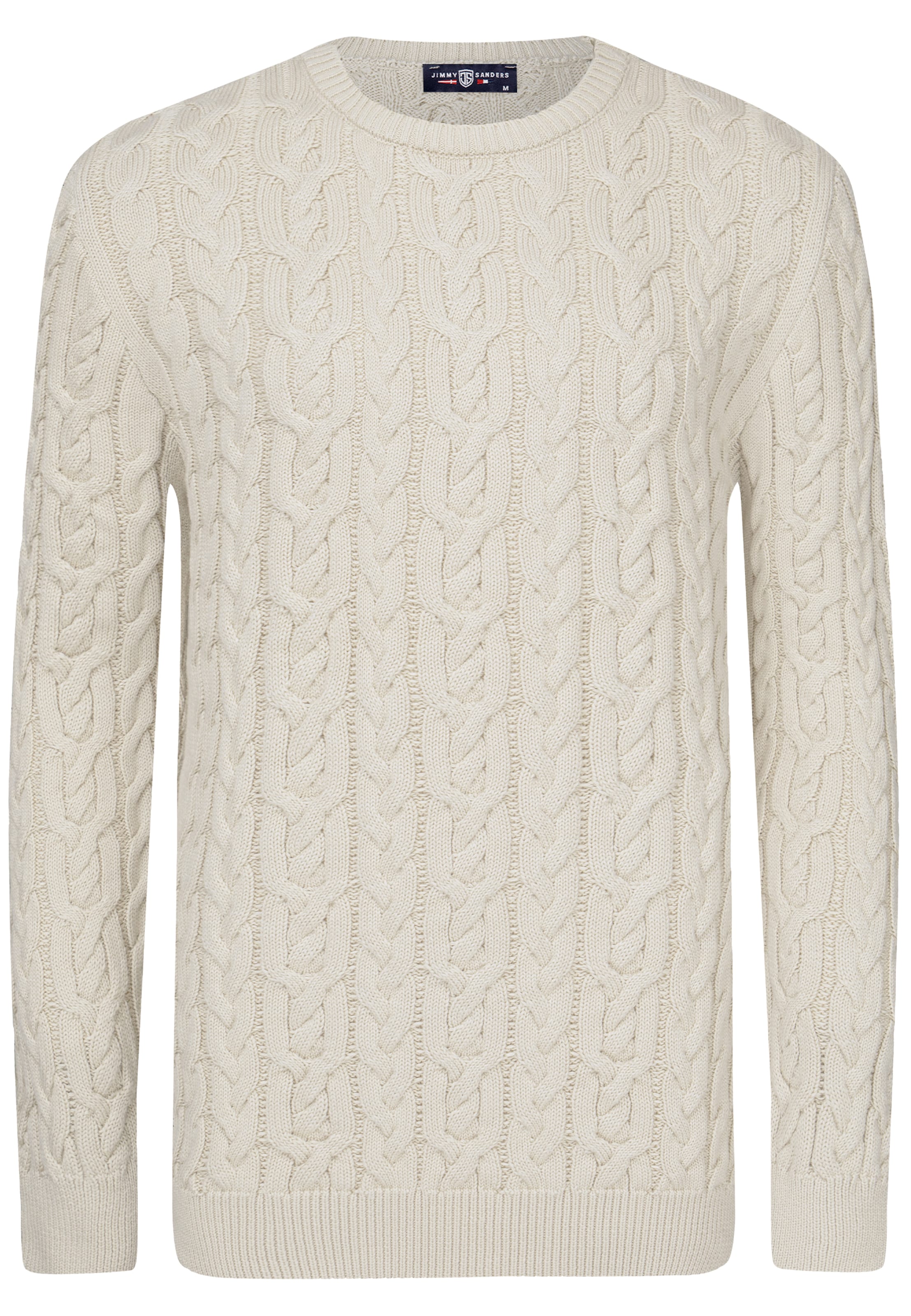 Pullover di Jimmy Sanders in bianco: frontale