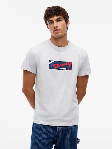 Tommy Jeans Särk, värv hall: eest vaates