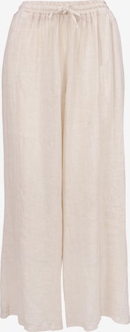 Pantalon 'Perla' Seasons of April en beige : devant