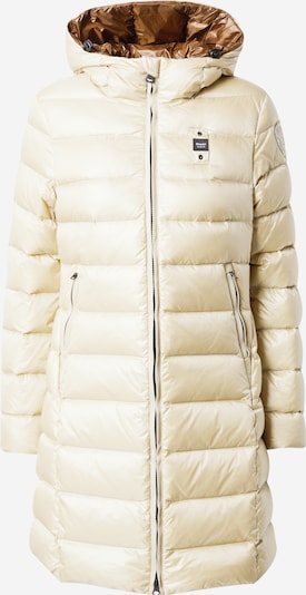 Blauer.USA Abrigo de invierno en pueblo / negro / blanco lana, Vista del producto