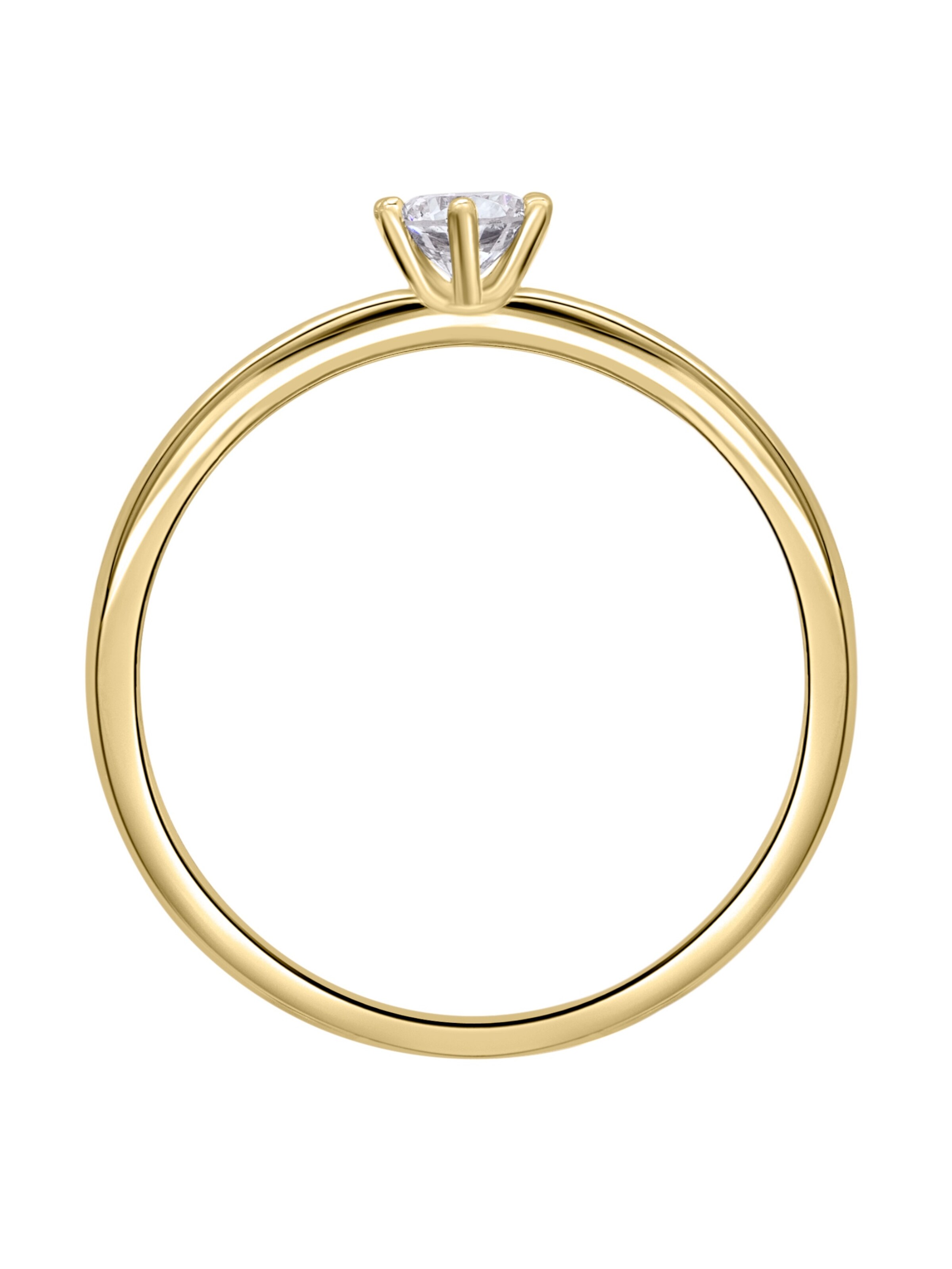 ONE ELEMENT Ring &#x27;6er-Krappe&#x27; in Gold