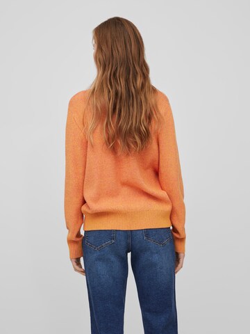 VILA Sweater 'Iril' in Orange