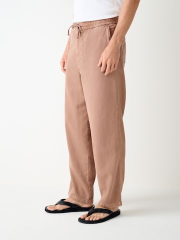 Next Baggy Jeans in Bruin: voorkant