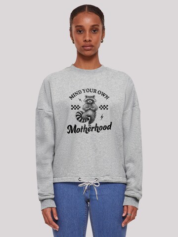 F4NT4STIC Sweatshirt in Grey: front