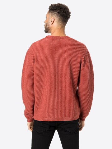 LEVI'S ® Pullover 'Battery Crewneck Sweater' in Rot