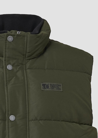 Gilet s.Oliver en vert