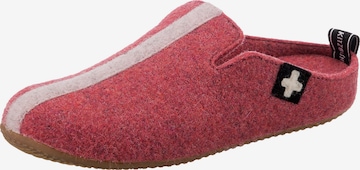 Living Kitzbühel Slippers in Red: front