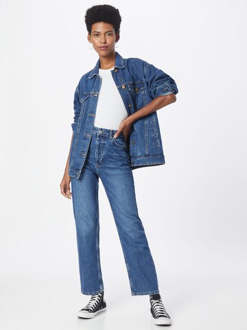 Warehouse Regular Jeans in Blauw