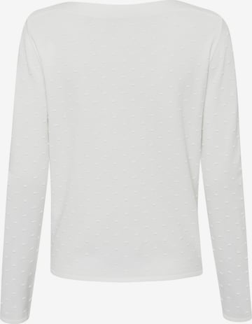 Pull-over zero en blanc