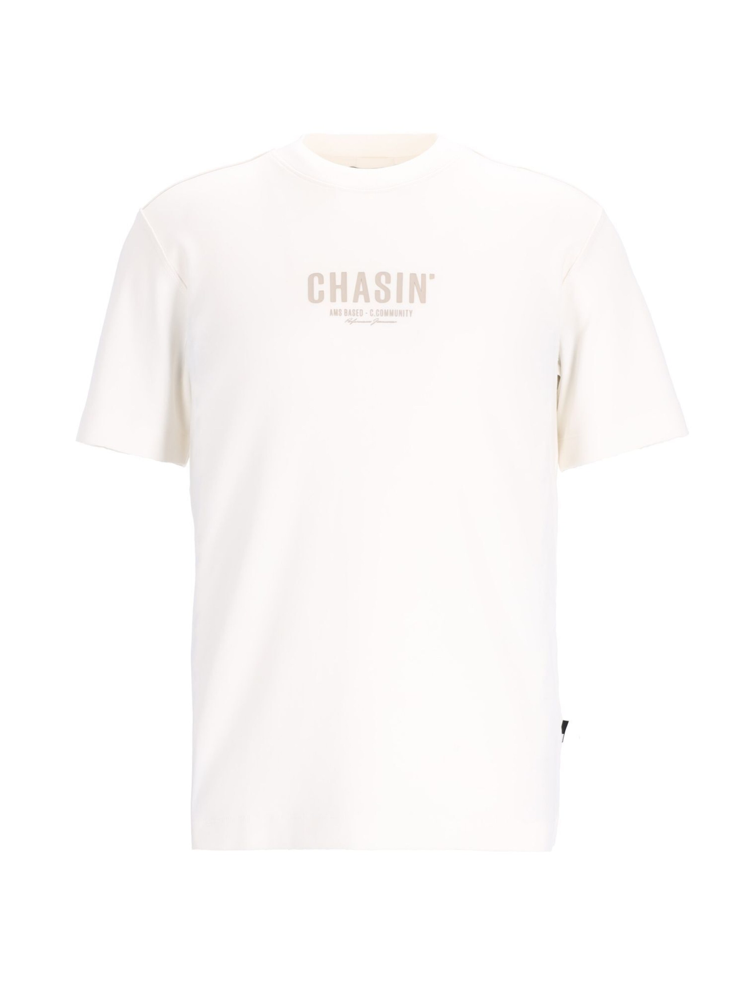 CHASIN' Shirt 'Mayor' in Wit: voorkant