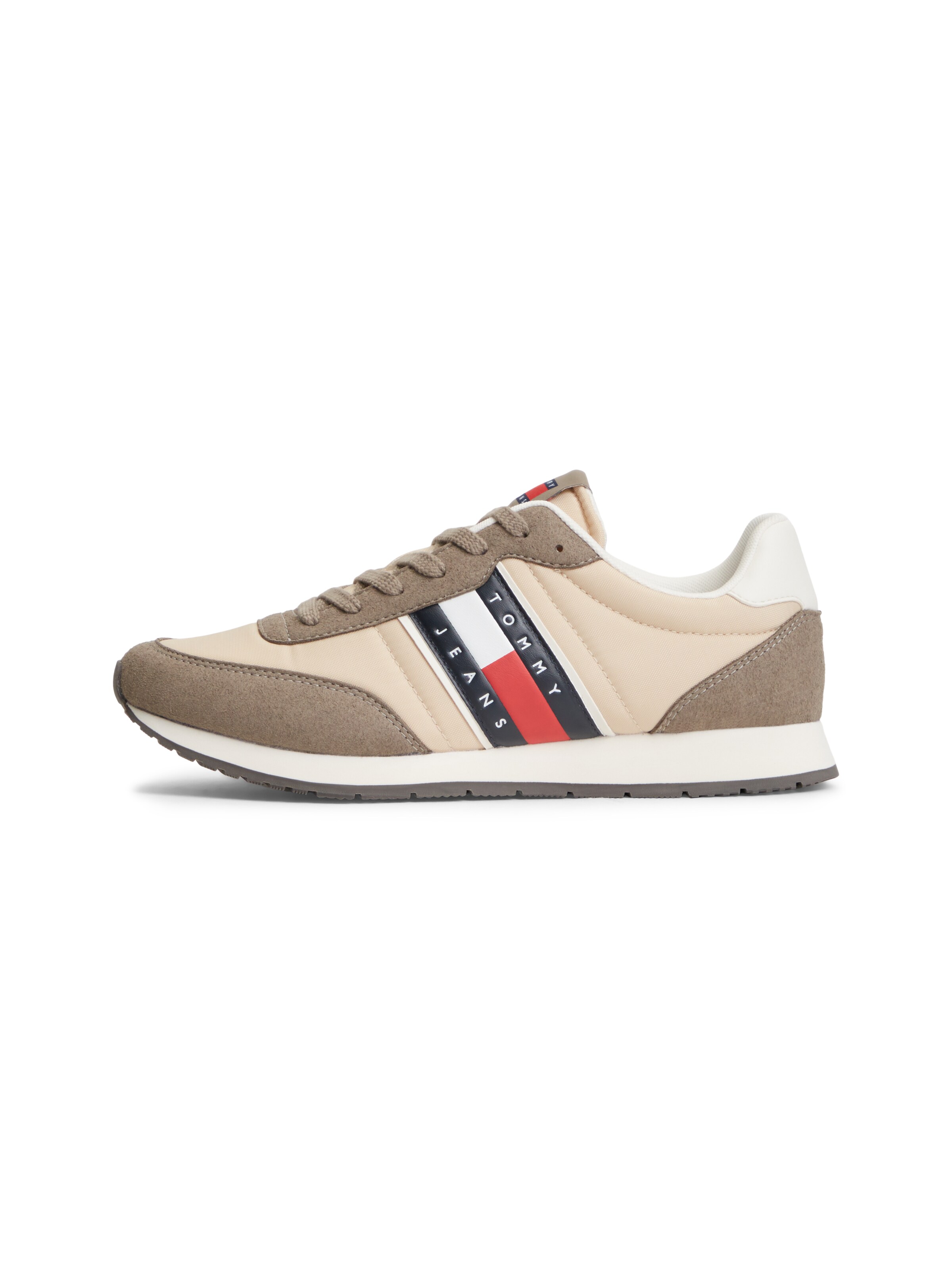 Tommy Jeans Sneakersy niskie w kolorze beżowy: przód