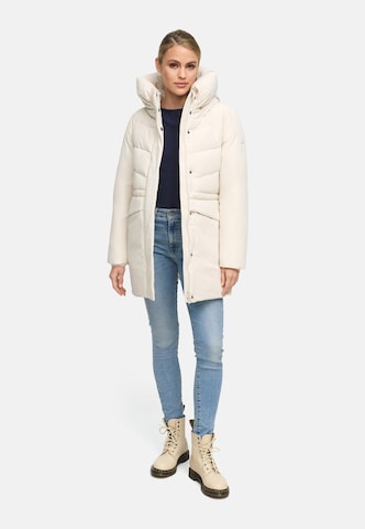 MARIKOO Wintermantel 'Delilah 16' in Beige