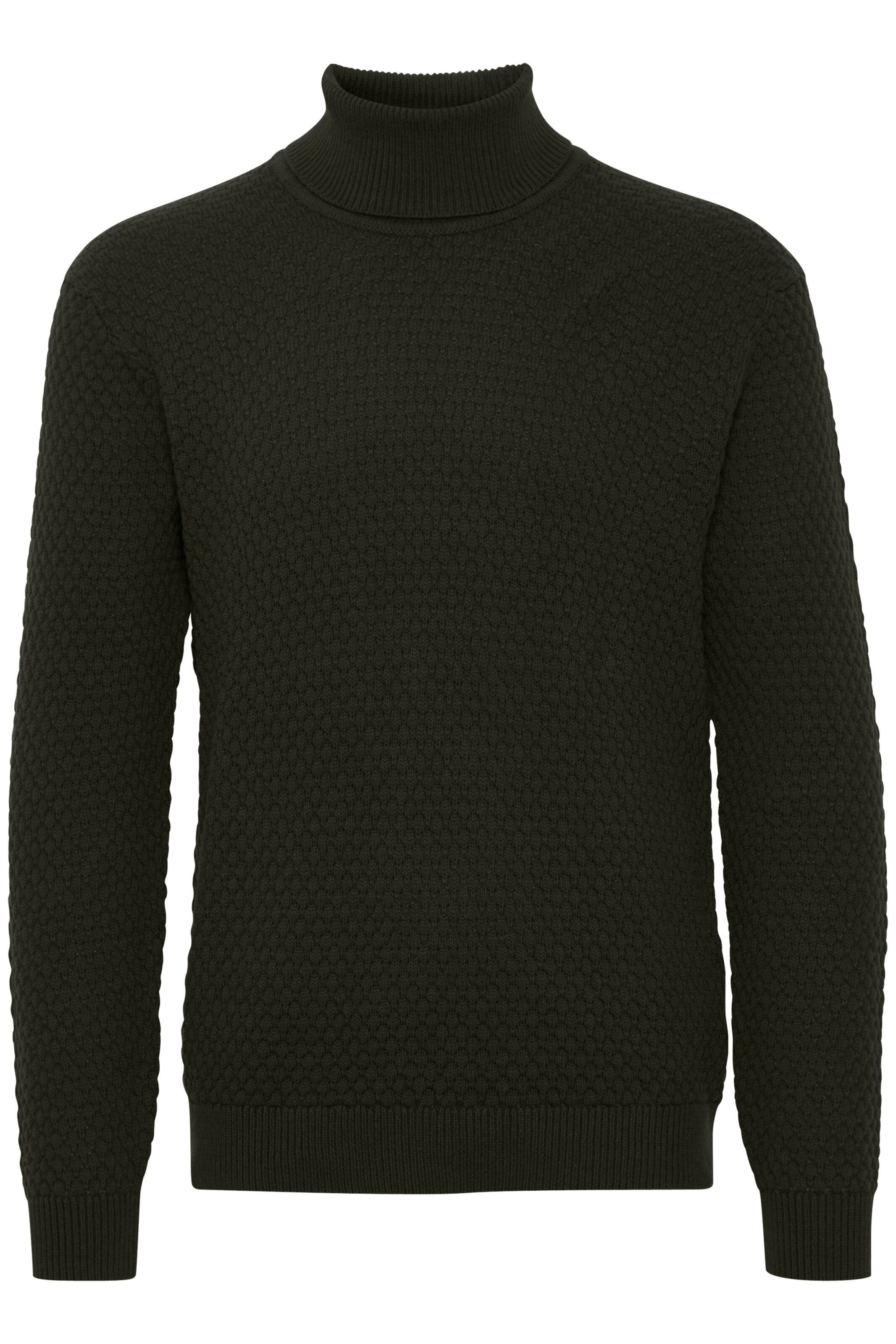 !Solid Rollkragenpullover 'Clive' in Grün: Vorderseite