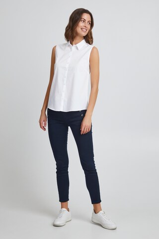 Fransa - Blusa en blanco