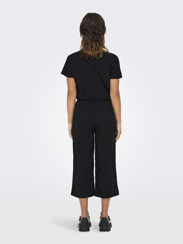 ONLY Wide Leg Hose 'Nova' in Schwarz