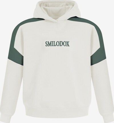 Smilodox Sweatshirt 'Malea' in creme / grün, Produktansicht