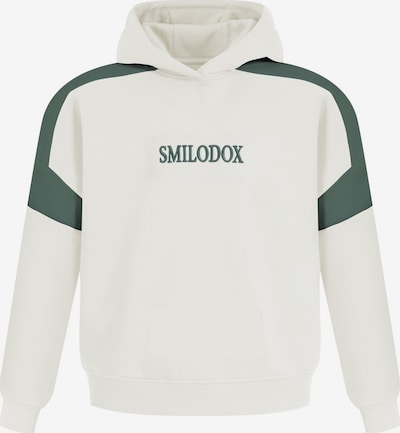 Smilodox Sweatshirt 'Malea' in creme / grün, Produktansicht