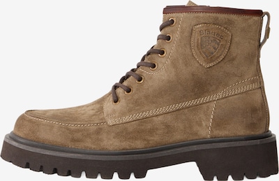 Blauer.USA Nauhabootsit 'BUXTON' värissä karamelli, Tuotenäkymä