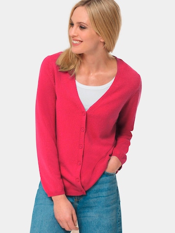 Goldner Knit cardigan in Pink: front