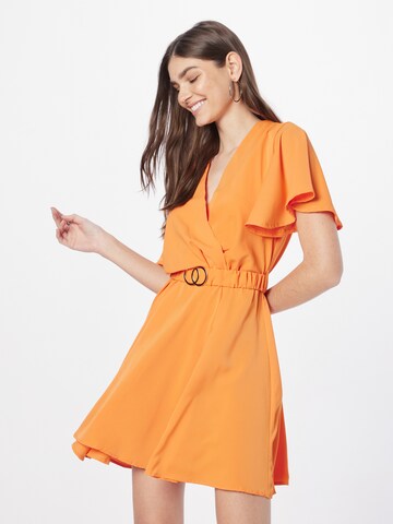 Robe AX Paris en orange : devant