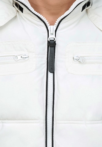 INDICODE JEANS Winter Jacket 'Marlon' in White