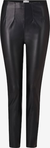 Rich & Royal Regular Trousers in Black: front