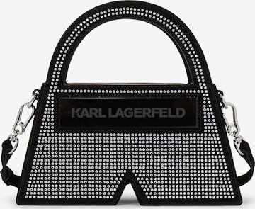 Karl Lagerfeld Handtasche in Schwarz: predná strana